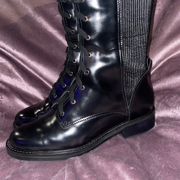 Louise Et Cie Lace-up Knee High Boots SZ 10 M NWT IN BOX - Picture 7 of 15